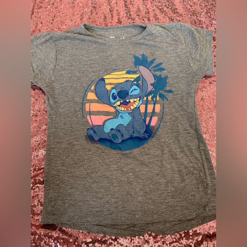 Disney Gray Stitch T-Shirt